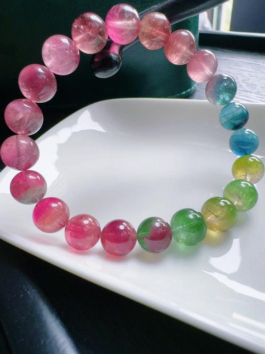 27.41g 9.4mm 碧玺手链 商品图3