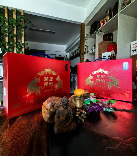 阿牧苏达手工风干牛肉干500g 礼盒装-混装 商品图5