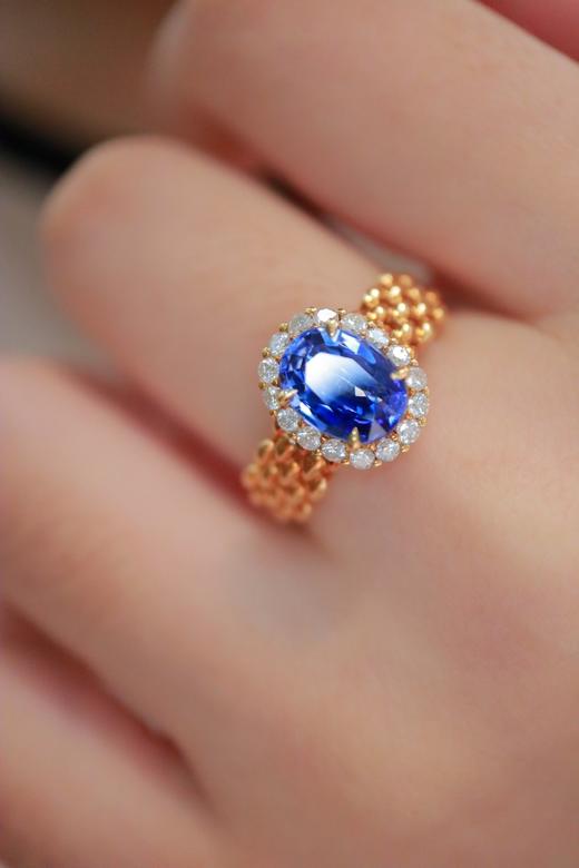 1.76ct 蓝宝石戒指 商品图8