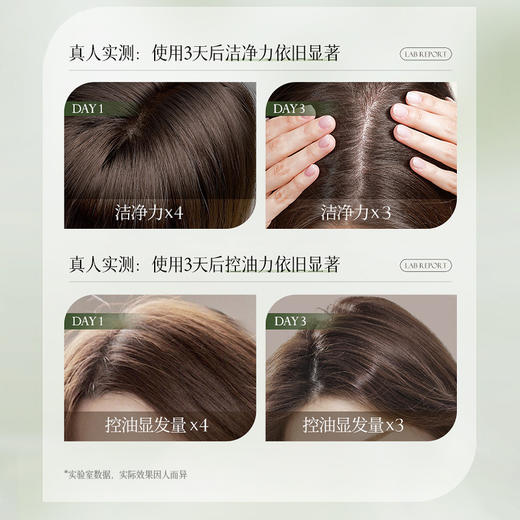 「3瓶洗护套装！植萃养护」草谷箐华洗发水护发素洗护套装控 油蓬松去屑止痒洗发露洗发膏 商品图3