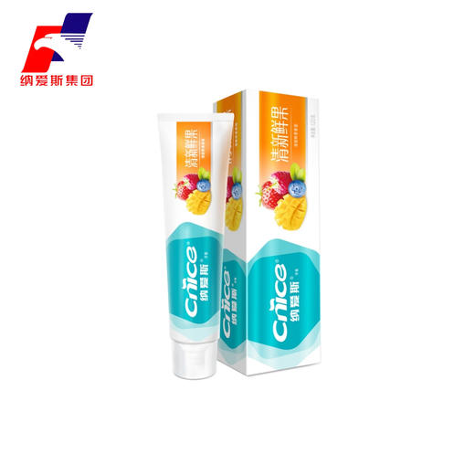 【自营】 纳爱斯 成人护牙龈美白牙膏 自然盐白/清新鲜果/清凉冰菊 120g/支 多规格 商品图2