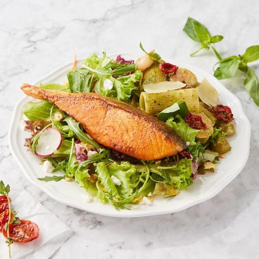 香煎三文鱼季节色拉碗 商品图0