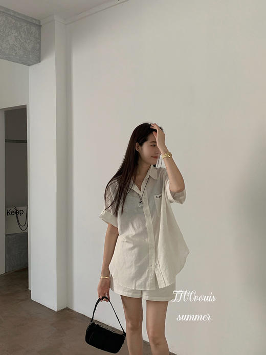 亚麻套装 商品图4