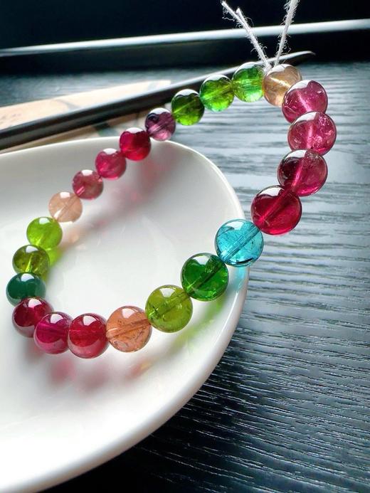 20.1g 8.3mm 碧玺手链 商品图0