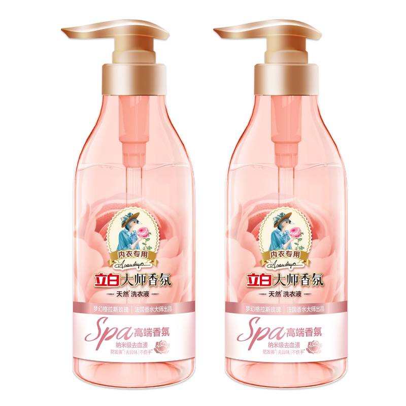 立白大师香氛洗衣液液（内衣专用）380g 1-2瓶装