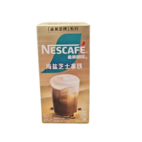 【亚欧超市】雀巢咖啡金牌海盐芝士饮品100g/盒