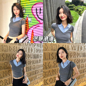 新品上身 | 这款polo衫上身完美修饰身材欸！