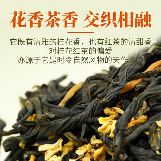 凤宁号花茶【桂花红茶】100克/盒 商品图2