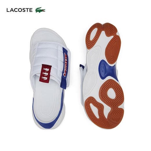 Lacoste法国鳄鱼男鞋新款时尚魔术贴休闲拖鞋47CMA0017 商品图3