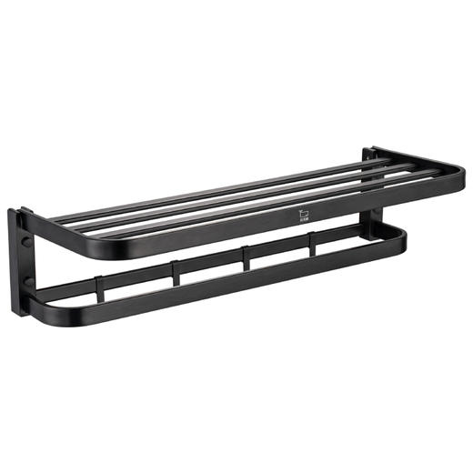 WGJ06H-10/浴巾架/氧化黑 商品图0