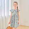 mettekids女童连衣裙2024夏季新款儿童花瓣领公主裙纯棉碎花裙子 商品缩略图6