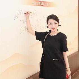 【破价】N°28【天生贵女】小香风气质连衣裙优雅高级感中短款裙9A26L105