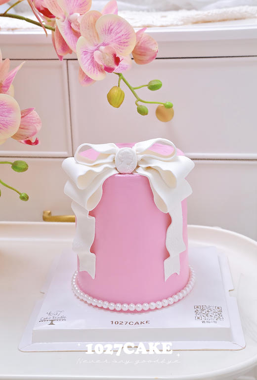 1027CAKE | 少女心 手工翻糖蝴蝶结 商品图1