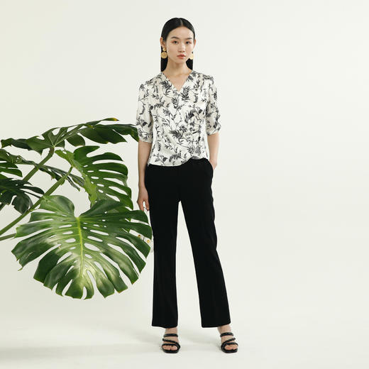 朵拉梵西长裤F27B1238 商品图0