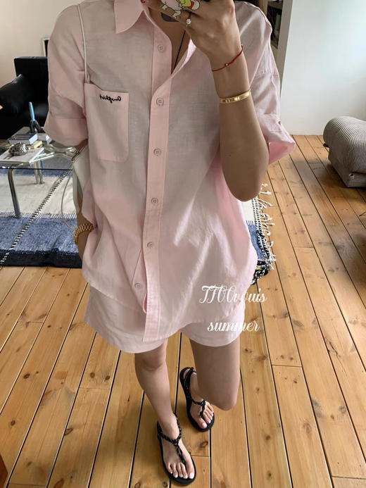 亚麻套装 商品图3