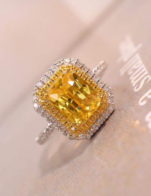 2.3ct 黄蓝宝戒指 商品图0