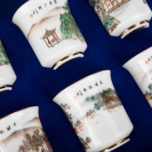 西泠印社瓷上西湖茶具 商品图6