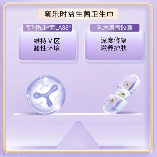 【🔥姨妈巾超薄、不外漏、不易闻到血腥味】蜜乐时益生菌乳木果姨妈巾卫生巾～0肌感日用夜用安睡裤祛味抑菌，姨妈巾～ 商品图6