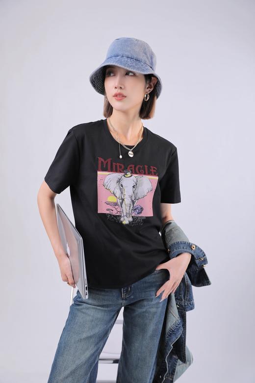3BAR095085#印大象圆领T 商品图1