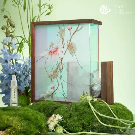 艷湘绣 流光溢彩 湘绣晶石香薰盒 商品图2