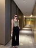 清仓捡漏  LINCHAOZHANG私服定制系列   LK240047缎面拼接裤 商品缩略图3