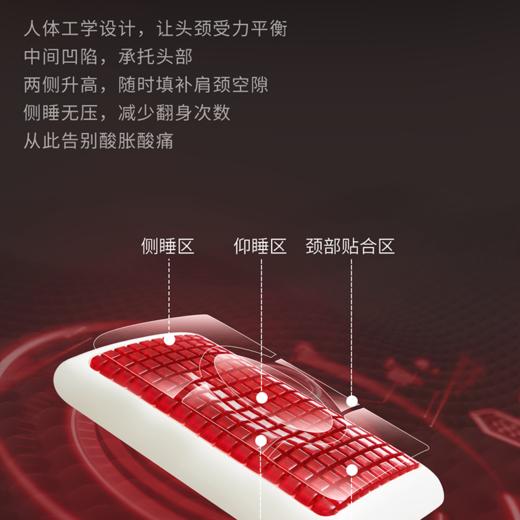 【美居】喜临门MBER（琥珀金）精奢悬浮冰铂枕 商品图2