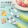 「9.9元包邮！三合一款」三合一水果挖球器 双头多功能西瓜挖球勺哈密瓜取瓤水果挖三件套厨房用品 商品缩略图2