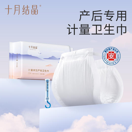 产妇计量裤型卫生巾3片 赠【一次性加厚马桶垫10片】 商品图5