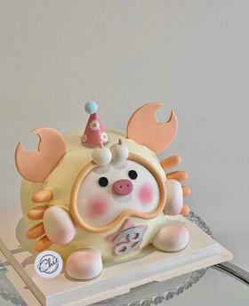 巨蟹lulu猪·浅黄 | 昔果