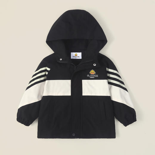 小黄鸭儿童冲锋衣外套新款三合一男童女童春秋童装宝宝幼儿园 商品图7