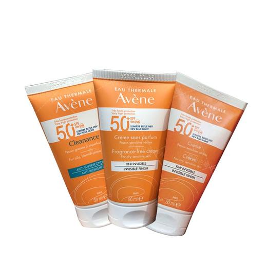 保税|法国AVENE雅漾清爽fang晒霜/露50ml SPF50+fang水fang汗 商品图6