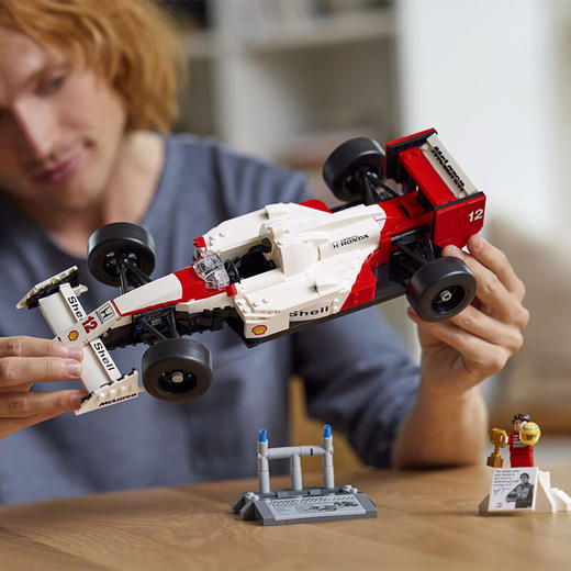 乐高积木L10330乐高创意高手系列迈凯伦 MP4/4 F1 与埃尔顿·塞纳 商品图4