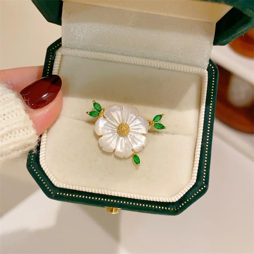 法式复古高级感防走光领针扣胸针别针扣 商品图3