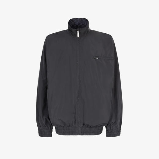 GCDS 男士双面徽标印花夹克外套 黑色 A1OM0201TB299 商品图0