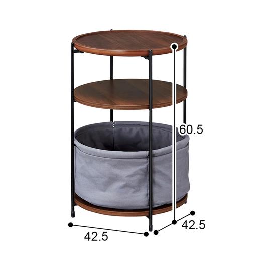 【家具】边桌 AW08 中棕色（需自行安装） 商品图2