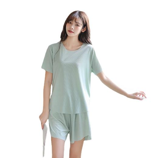 【瑜伽生活家】「29.9到手两件套！数款可选」夏季冰爽皇后套装 新款果冻色短裤短袖懒人居家休闲内衣两件套上衣下装 商品图4