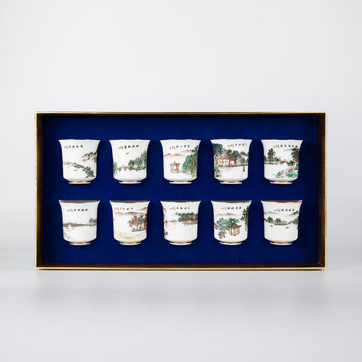 西泠印社瓷上西湖茶具 商品图5