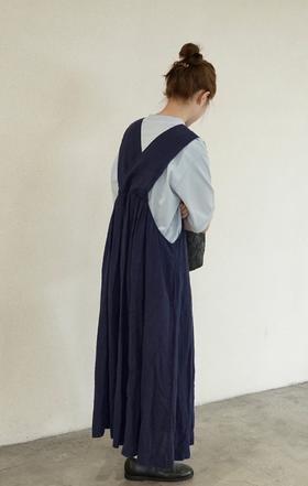 Atelier d'antan2色背带裙