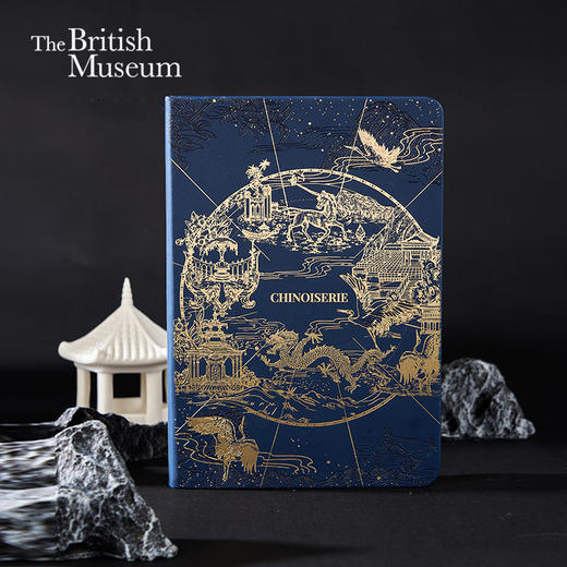 大英博物馆 东方梦境系列 龙腾吉祥 硬面笔记本A5 商品图0