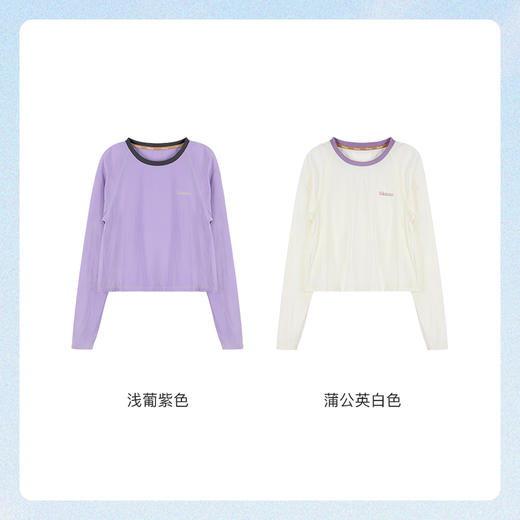 likeuu儿童凉感速干防晒长袖T恤梭织防晒半身裙 商品图4