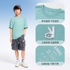 【抗菌防汗臭】【实体店同款】男女童100%纯棉凉感短袖T恤亲子装安奈儿童装AM421872 商品缩略图7