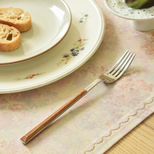 春日写意系列桌旗轻奢茶旗高端茶几法式复古美式桌旗 商品图3