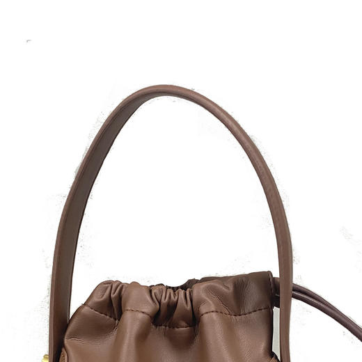 谜底包包女2024秋新品美拉德色系马毛包拼接设计手提包243MQ1363 商品图1