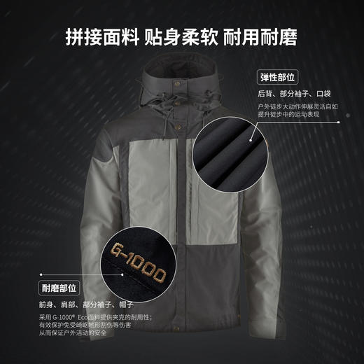 Fjallraven/北极狐春季户外徒步衣抗风防泼耐磨男士夹克87211 商品图2