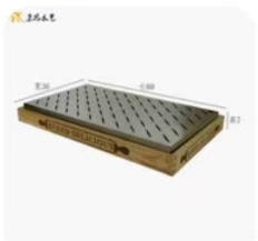 不锈钢晾网松木盘1*1