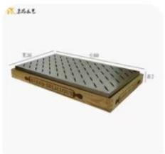 不锈钢晾网松木盘1*1 商品图0