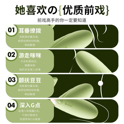 【谜姬】绵花糖跳蛋小程序控制震动 商品图3