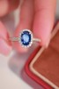 1.0ct 蓝宝石戒指 商品缩略图6