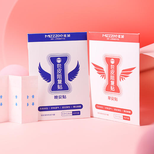 【谜姬】 包皮阻复贴（早安/晚安）情趣用品透气卫生男性用品 商品图1
