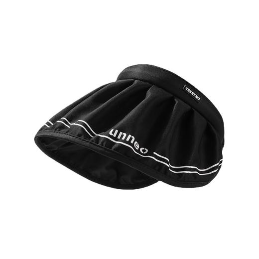 韩国两用发箍黑胶防晒贝壳帽空顶帽JCM2428 商品图3